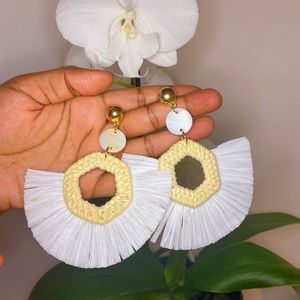 Beach Vibes tassel earring